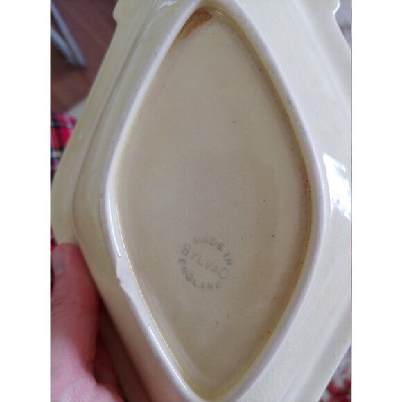 Vintage 1930s SylvaC England pottery dishes pair no. 1861 - Picture 7 of 10